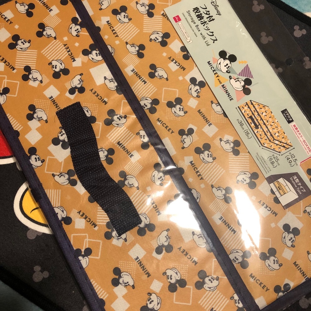 Mickey Mouse Storage Box w/ Lid